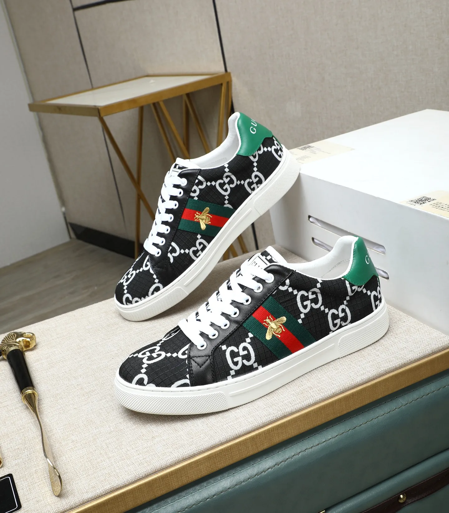 Men's shoes💰420 GUCCI🔍🔍latest spring style On sale at the same time at the counter, original calfskin imported from Italy, genuine leather lining, (high-end, luxury, and class) exquisite workmanship, soles: original soles specially provided by the original factory, ⚠Exclusive double-layer movable molded soles are super comfortable⚠, real photos🎬The real ones are better🔍🔍"High quality·Follow the order" code number 38-44